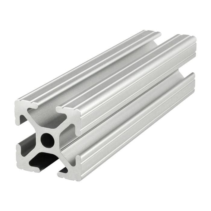 80/20 1010 aluminum T-slotted profile with four open slots