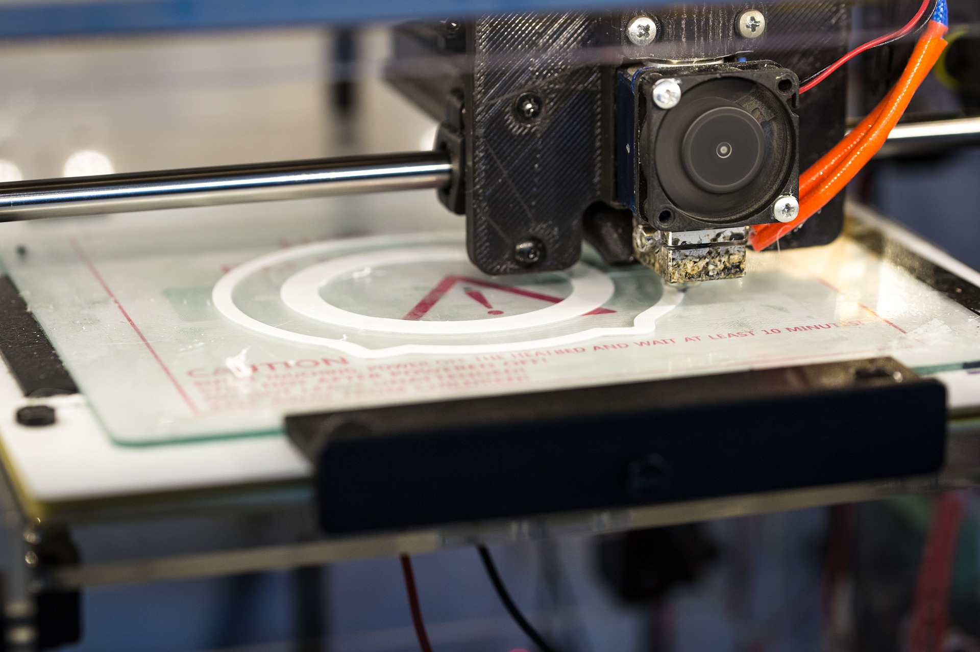 FDM 3D Printer in Action